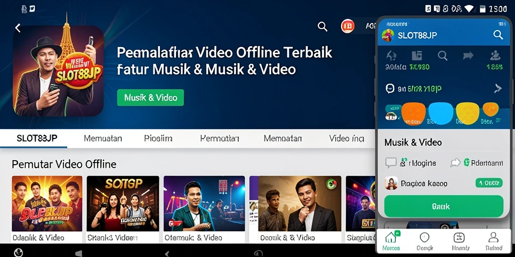Antarmuka SLOT88JP yang ramah pengguna untuk pemutar video offline.